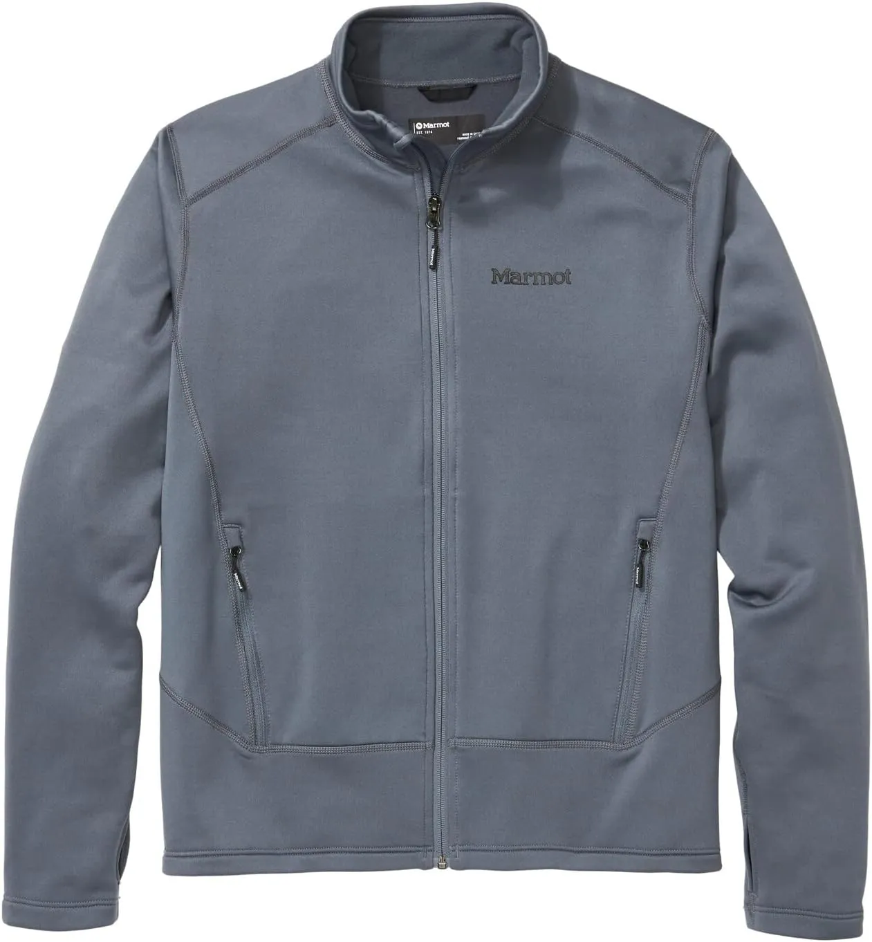 MARMOT Men's Olden Polartec Power Stretch Jacket - Breathable Fleece Midlayer with Thumbholes