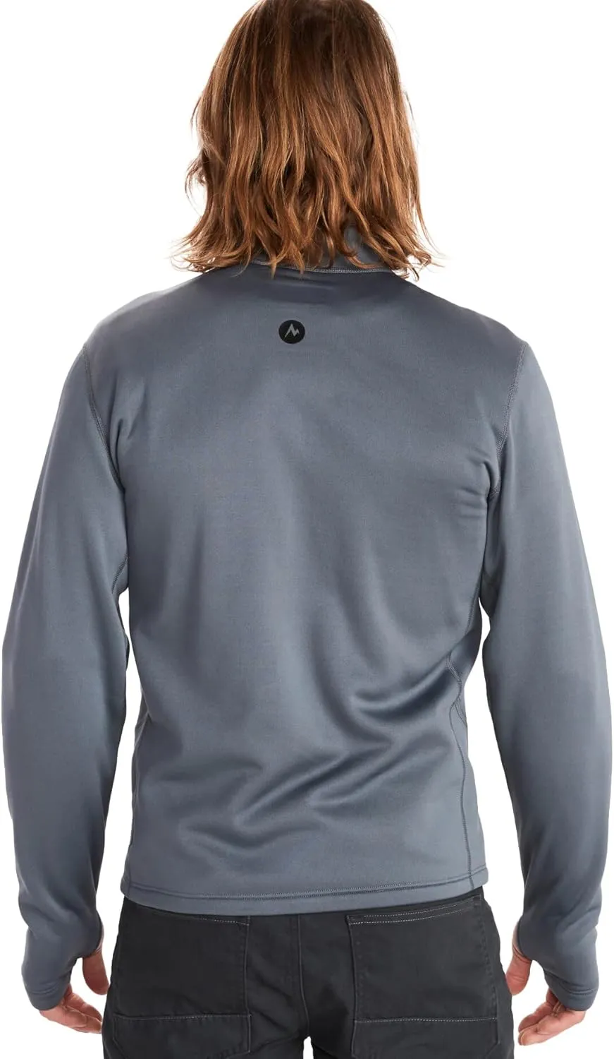MARMOT Men's Olden Polartec Power Stretch Jacket - Breathable Fleece Midlayer with Thumbholes