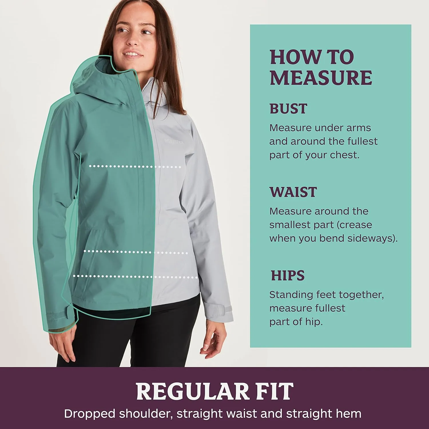 Marmot Women's Minimalist Gortex Waterproof Rain Jacket