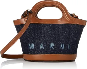 Marni Casual Bag, BLUBLACK/MOCA