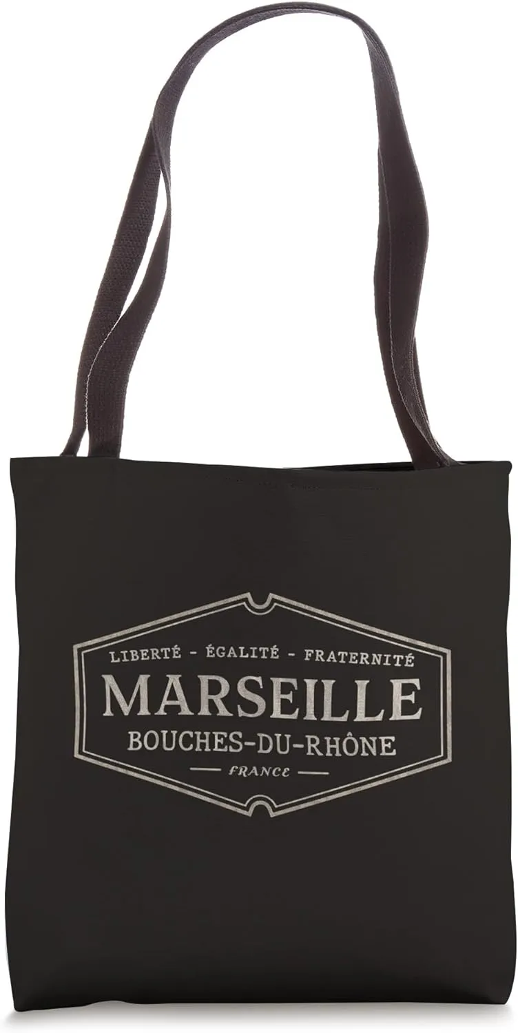 Marseille Haut-Rhin France | Historic Marseille France Tote Bag