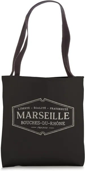 Marseille Haut-Rhin France | Historic Marseille France Tote Bag