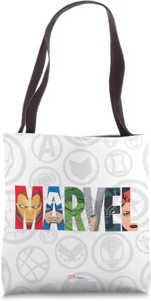 Marvel Avengers Super Heroes Comic Book Tote Bag