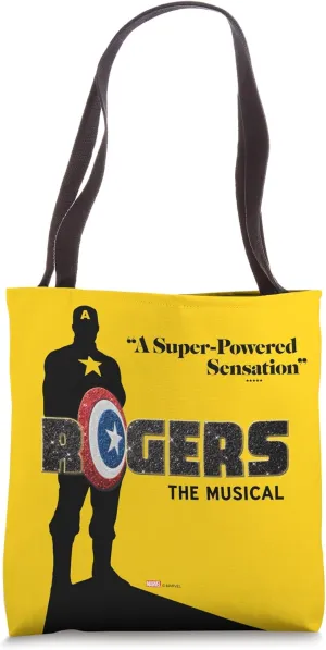 Marvel Hawkeye Rogers The Musical A Super Powered Sensation Tote Bag