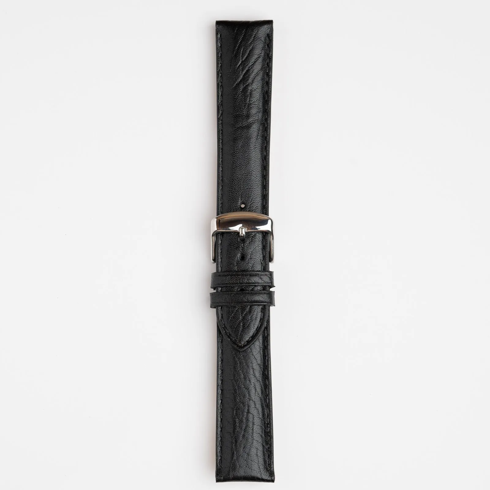 Mayfair Vintage Grain Black Watch Strap
