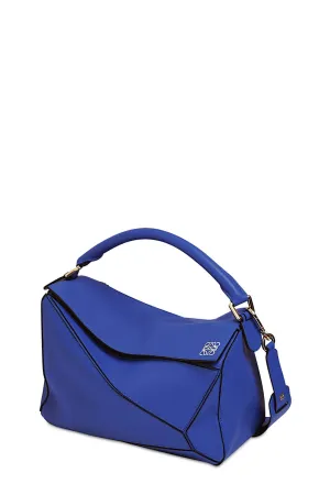 Medium Puzzle Bag Blue