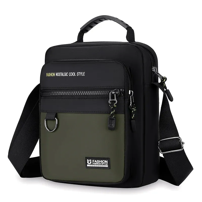 Men's Bag Handbag Lightweight Oxford Men's Purse Small Shoulder Bag Stylish Elegant Men's Bag Messenger Bag