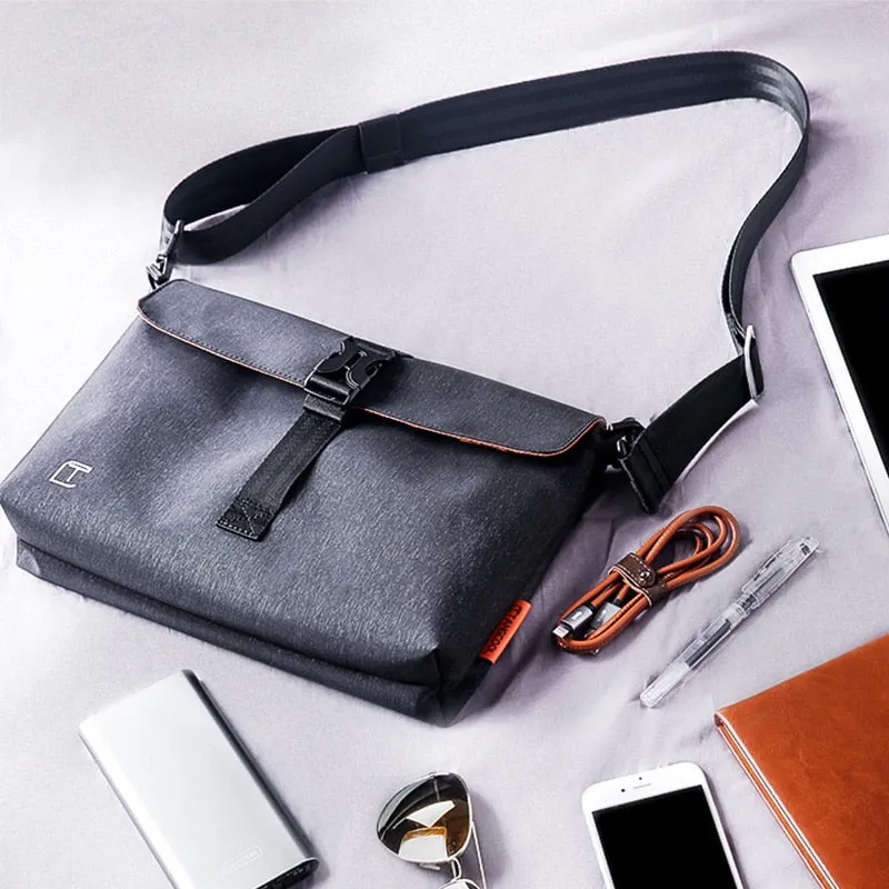 Men's Crossbody KAKA Casual Fashion Messenger Bag Men Oxford Waterproof Man Crossbody Bag for Short Trip Shoulder Bags Men Business Travel bag (black)