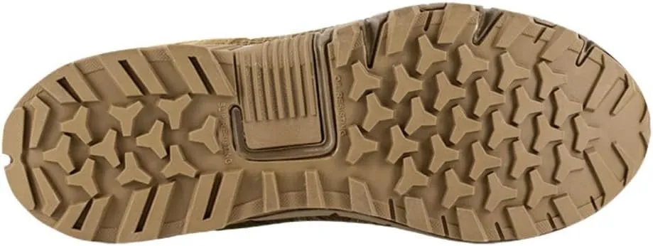 Men's Rb3462 8" Tactical Boot with Side Zipper Coyote Military