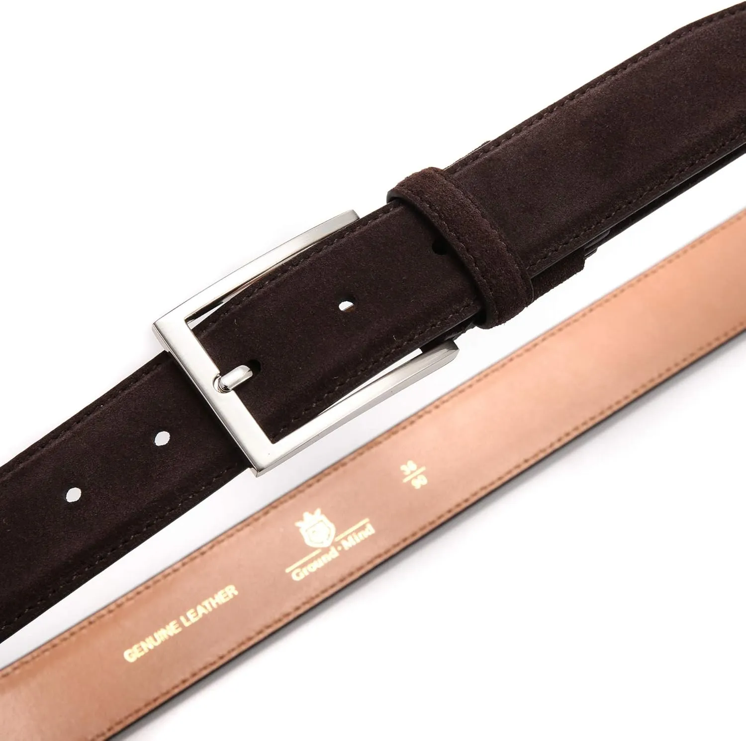 Men's Suede Leather Belt