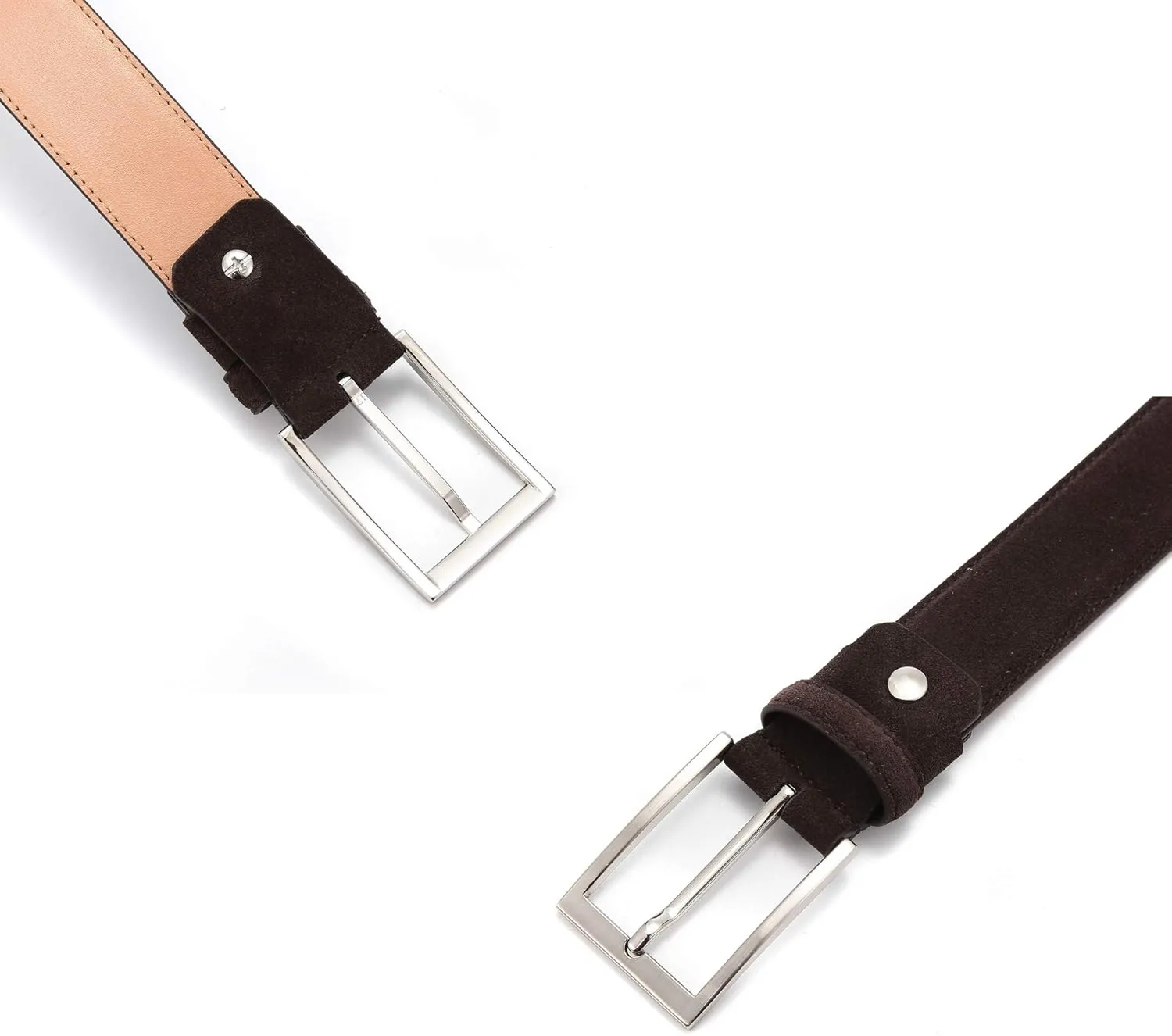Men's Suede Leather Belt