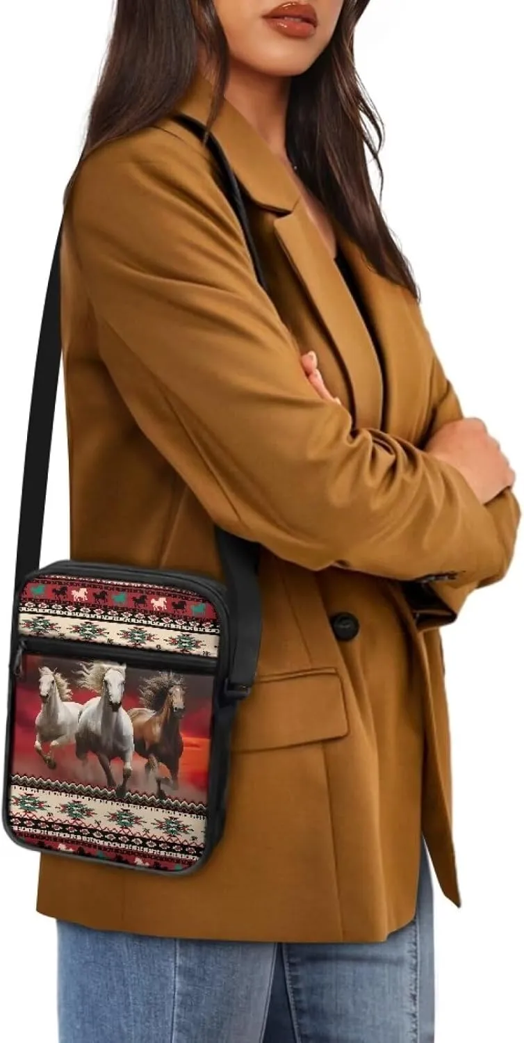 Messenger Bag for Women Small Crossbody Bag Purse with Adjustable Strap Cell Phone Bag