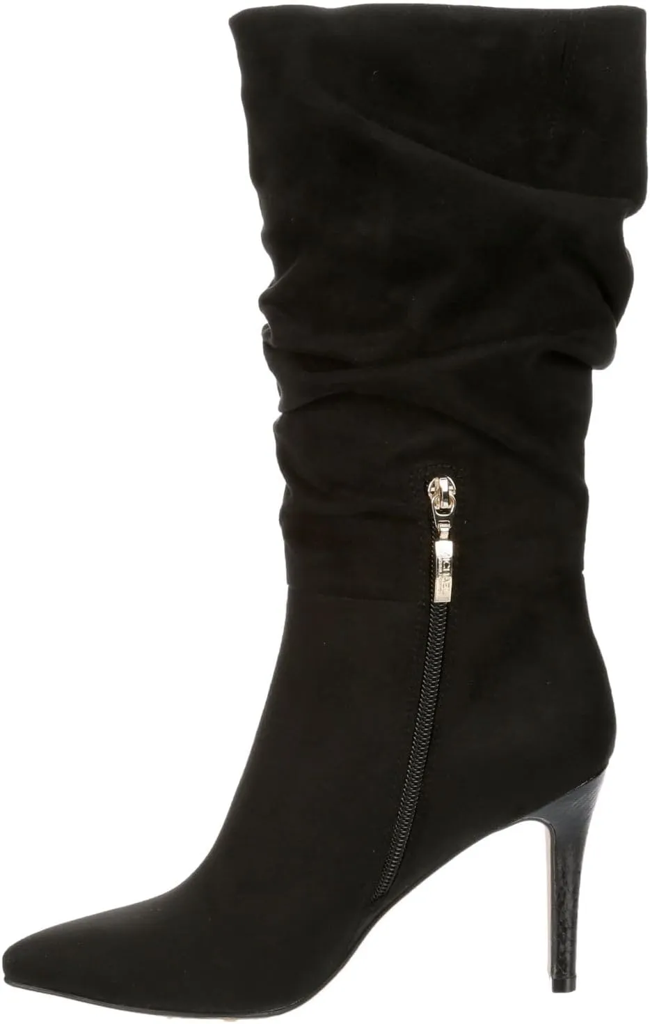 Michael By Michael Shannon Iris - Women's Mid Calf Slouchy Stiletto Dress Boots
