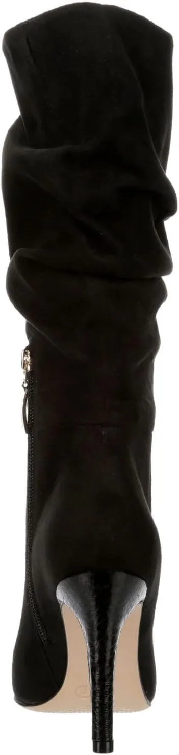 Michael By Michael Shannon Iris - Women's Mid Calf Slouchy Stiletto Dress Boots