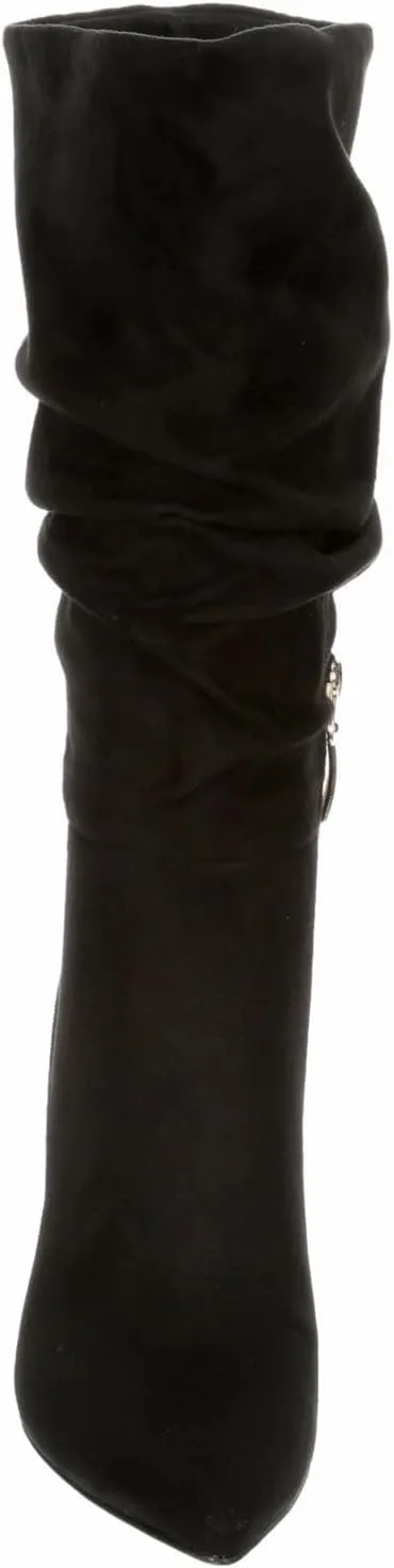 Michael By Michael Shannon Iris - Women's Mid Calf Slouchy Stiletto Dress Boots