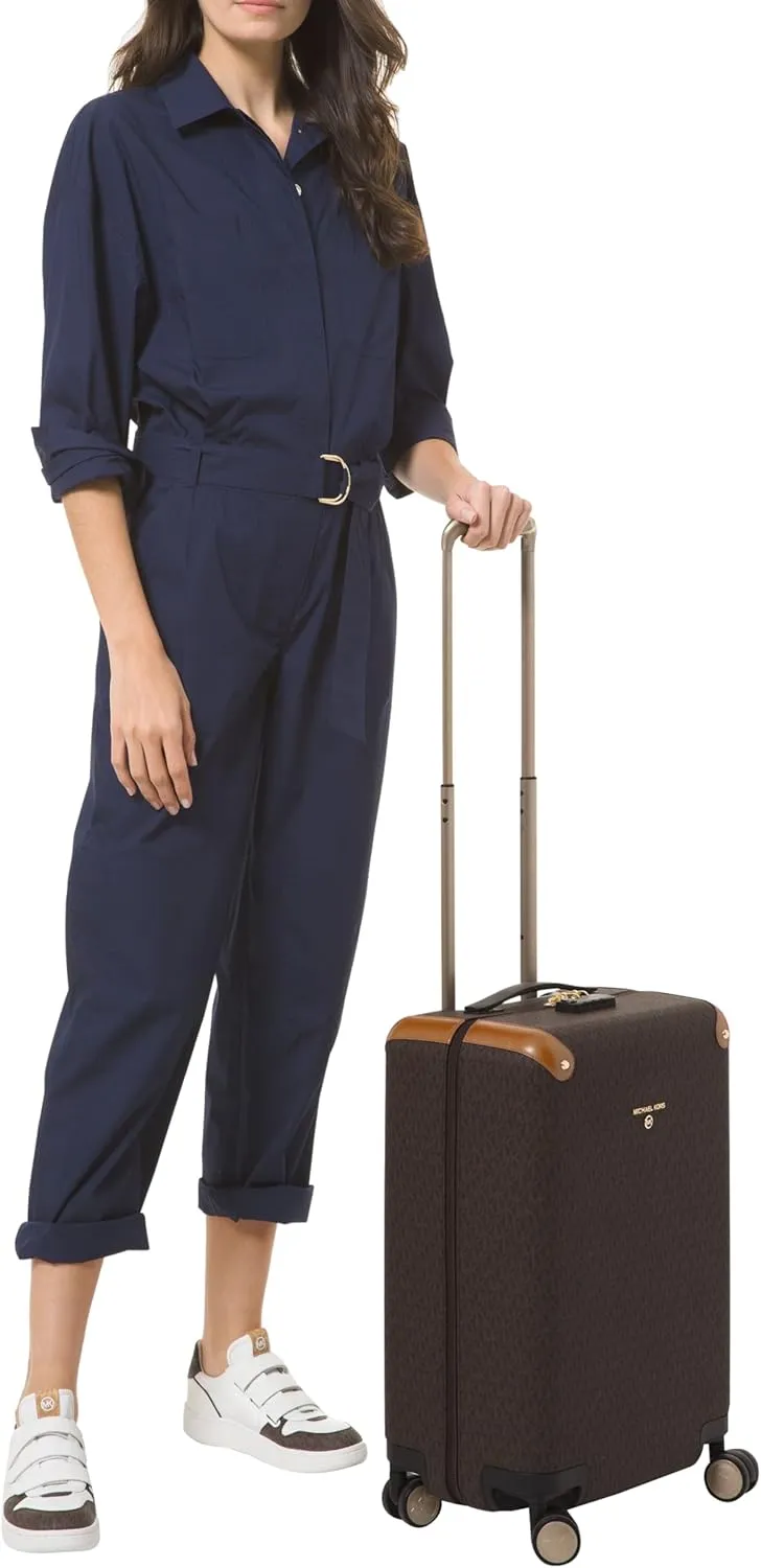 Michael Kors Women's Travel Small Hardcase Trolley Luggage-Suitcase