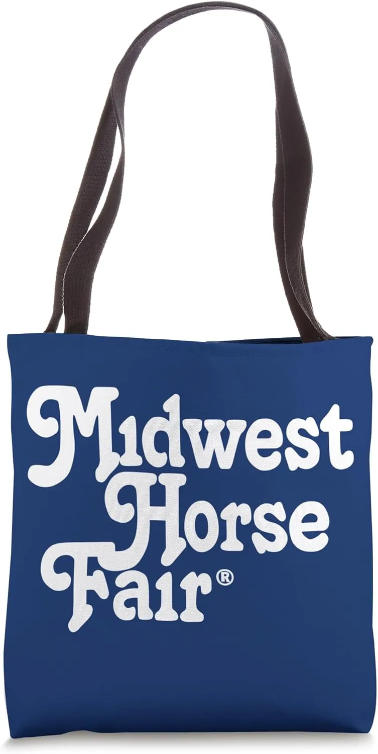 Midwest Horse Fair Logo (w) - Tote Bag