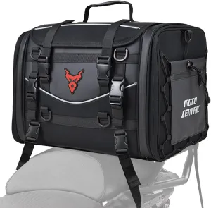 MIGHTYDUTY Motorcycle Tail Bag Expandable Large Capacity 45-60L Motorcycle Luggage Bag Waterproof 1200D Oxford Fabric Multifunctional Motorcycle Bag For Back Seat M