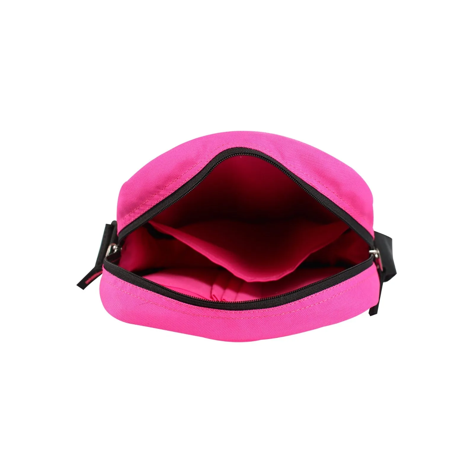 Mike Solid Messenger Bag - Dark Pink