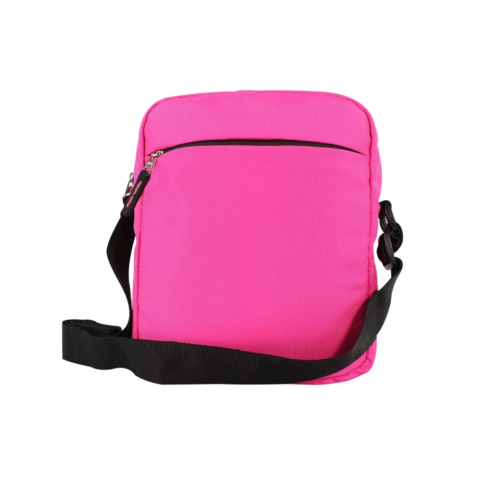 Mike Solid Messenger Bag - Dark Pink