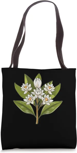 Milkweed Flowers Funny Logo Tote Bag