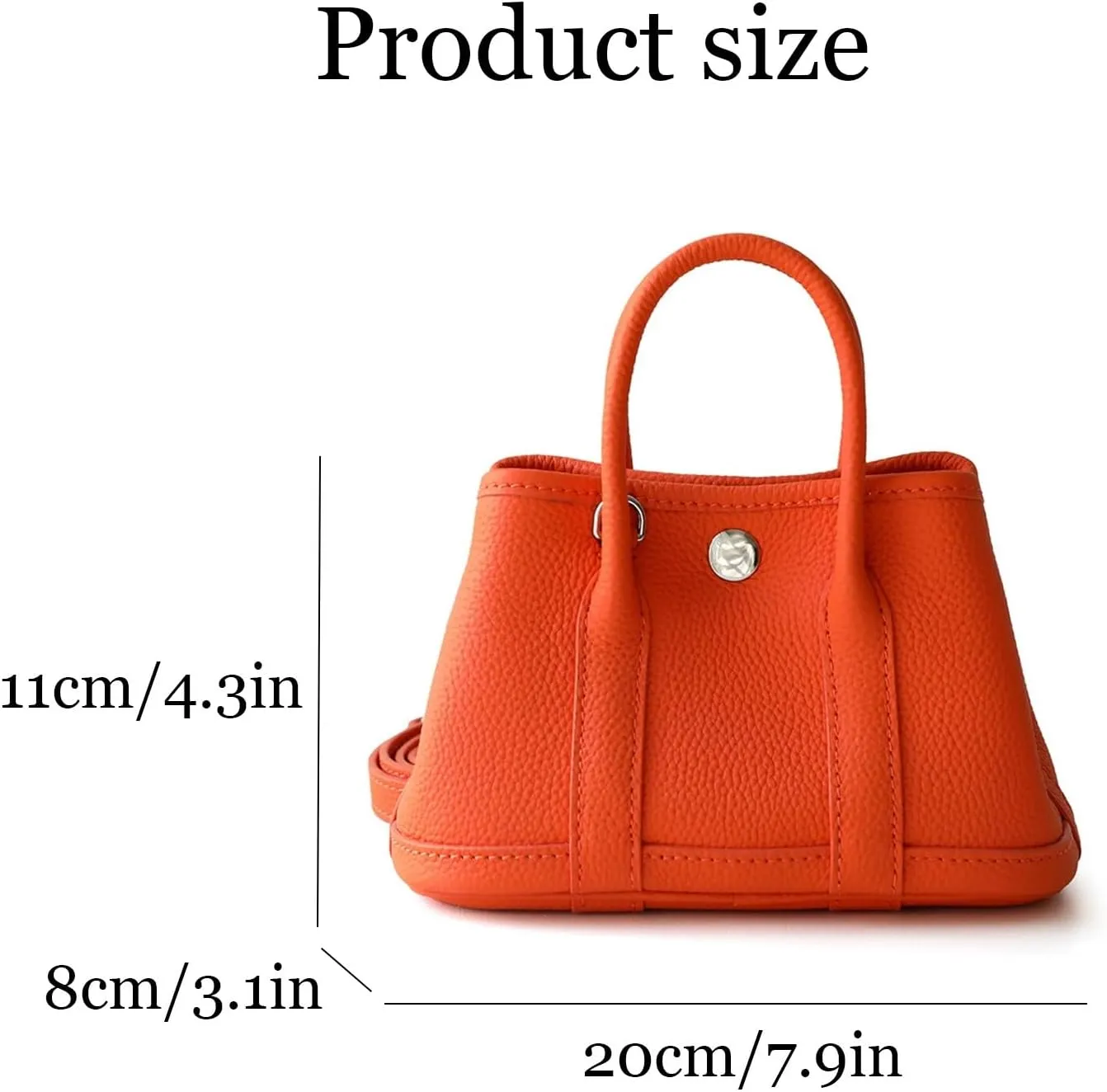 Mini Leather Shoulder Bag for Women, Small Trendy Top Handle Crossbody Bag Purses For Daily Banquet Commuting