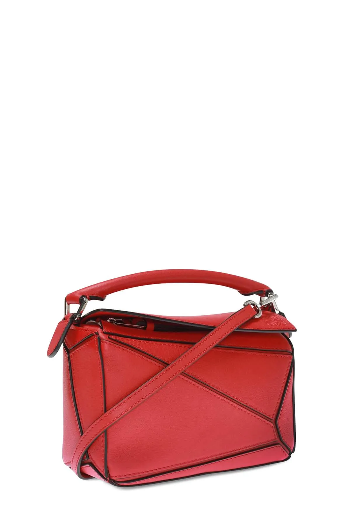 Mini Puzzle Bag Red