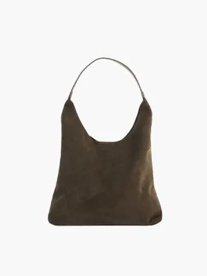 Minimalist Suede Hobo Bag – Effortlessly Chic