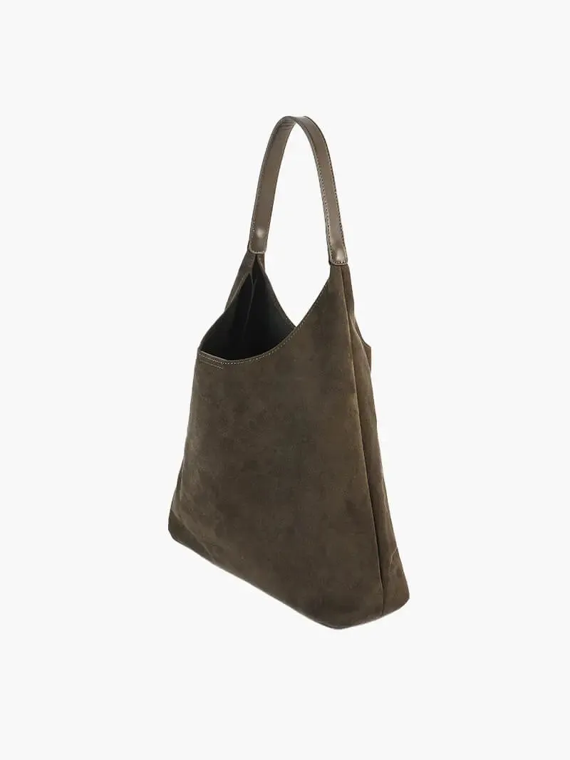 Minimalist Suede Hobo Bag – Effortlessly Chic