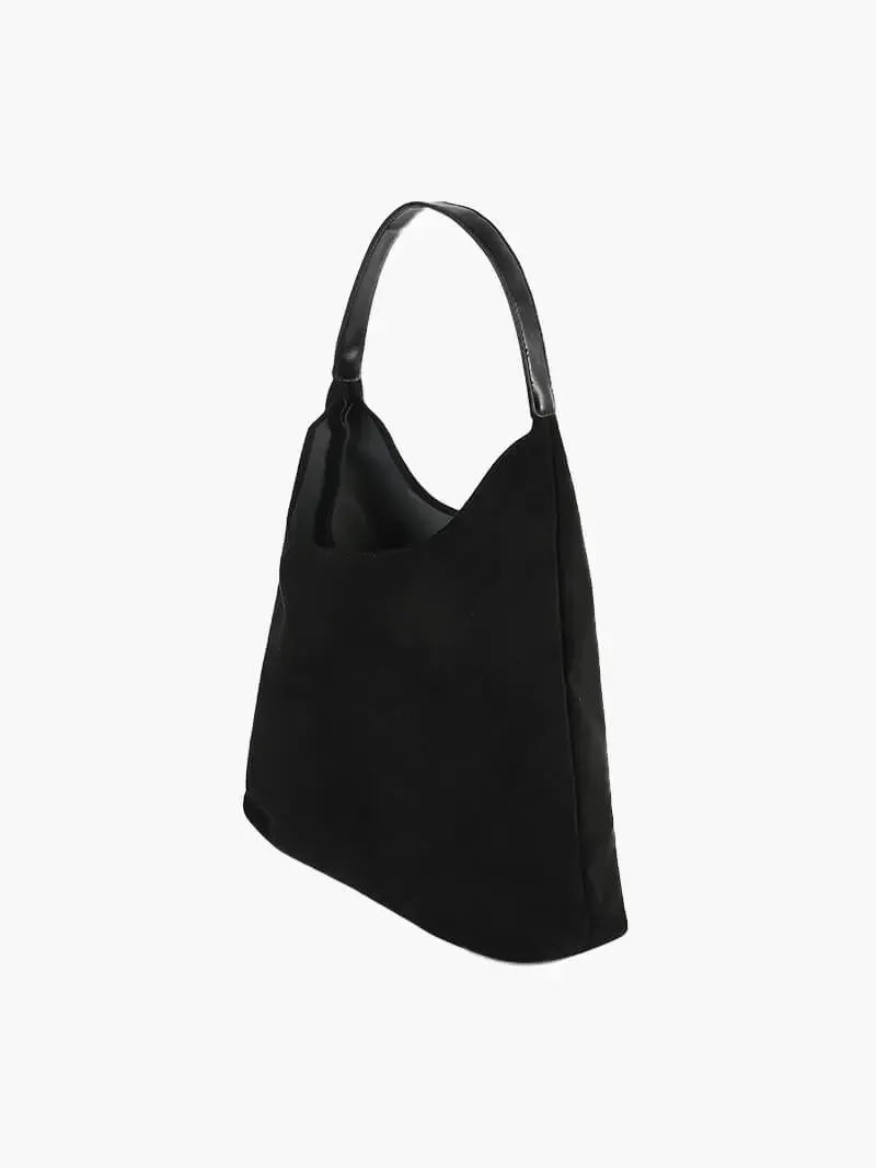 Minimalist Suede Hobo Bag – Effortlessly Chic