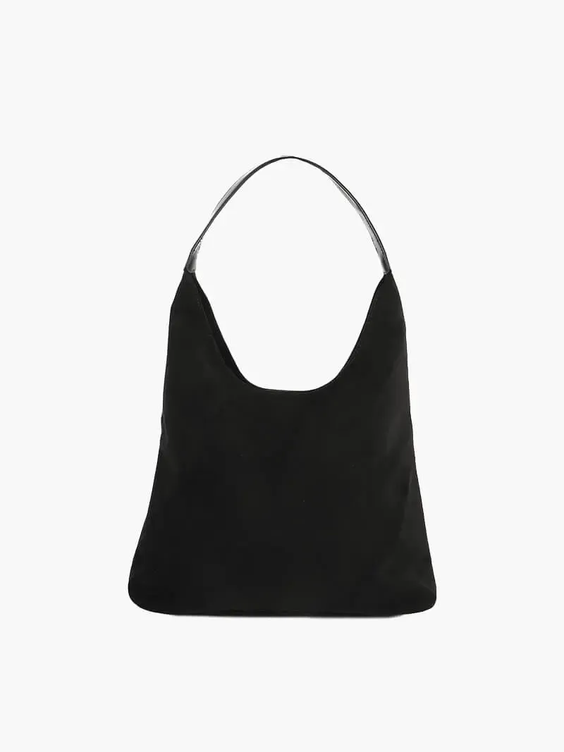 Minimalist Suede Hobo Bag – Effortlessly Chic