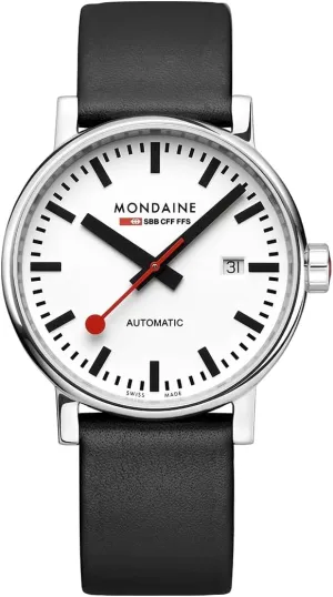 Mondaine Evo2 Automatic - Black Strap - MSE.40610.LBV