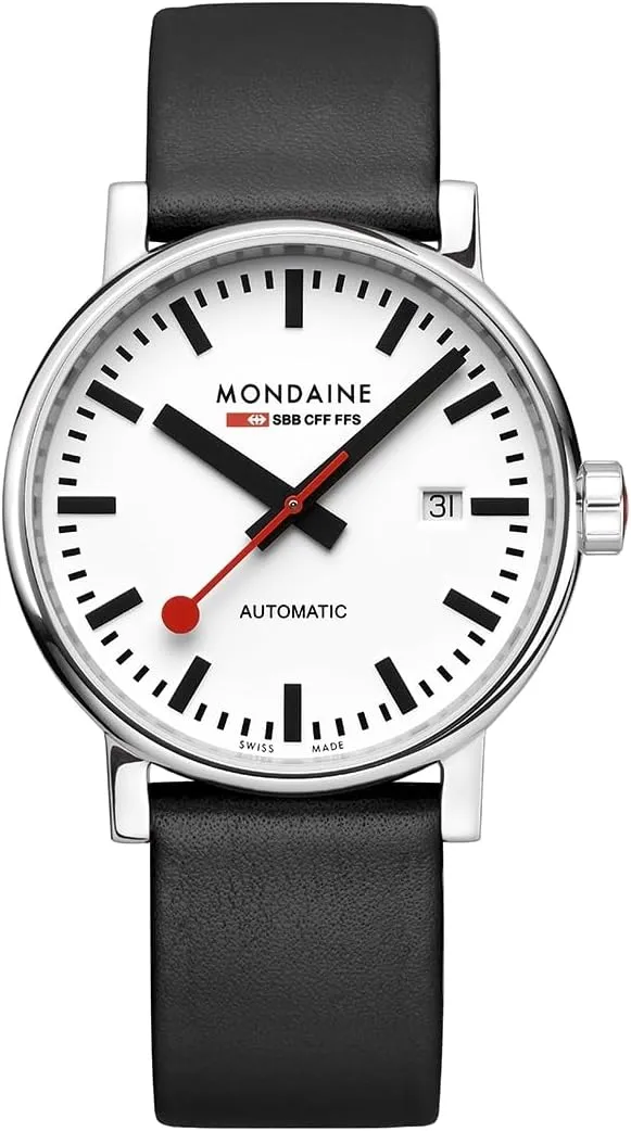 Mondaine Evo2 Automatic - Black Strap - MSE.40610.LBV
