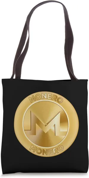 Monero XMR Cryptocurrency Logo Image Tote Bag