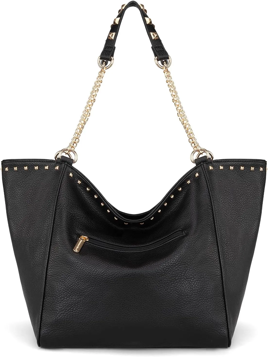 Montana West Large Tote Bag for Women Oversized Shoulder Purses with Chain Handbags