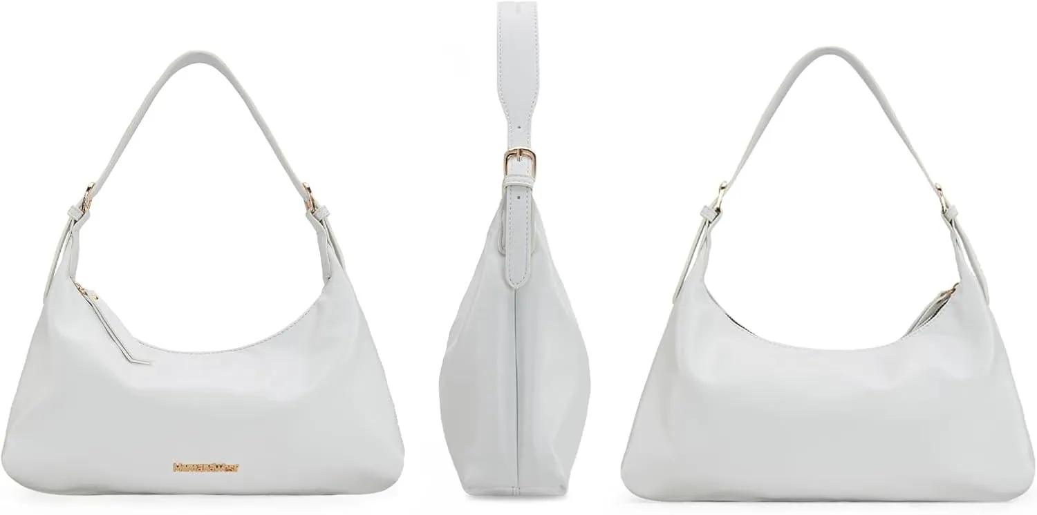 Montana West MEDIUM Shoulder Purses for Women Crescent Hobo Bags Trendy Purses