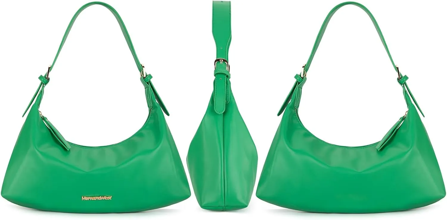 Montana West MEDIUM Shoulder Purses for Women Crescent Hobo Bags Trendy Purses