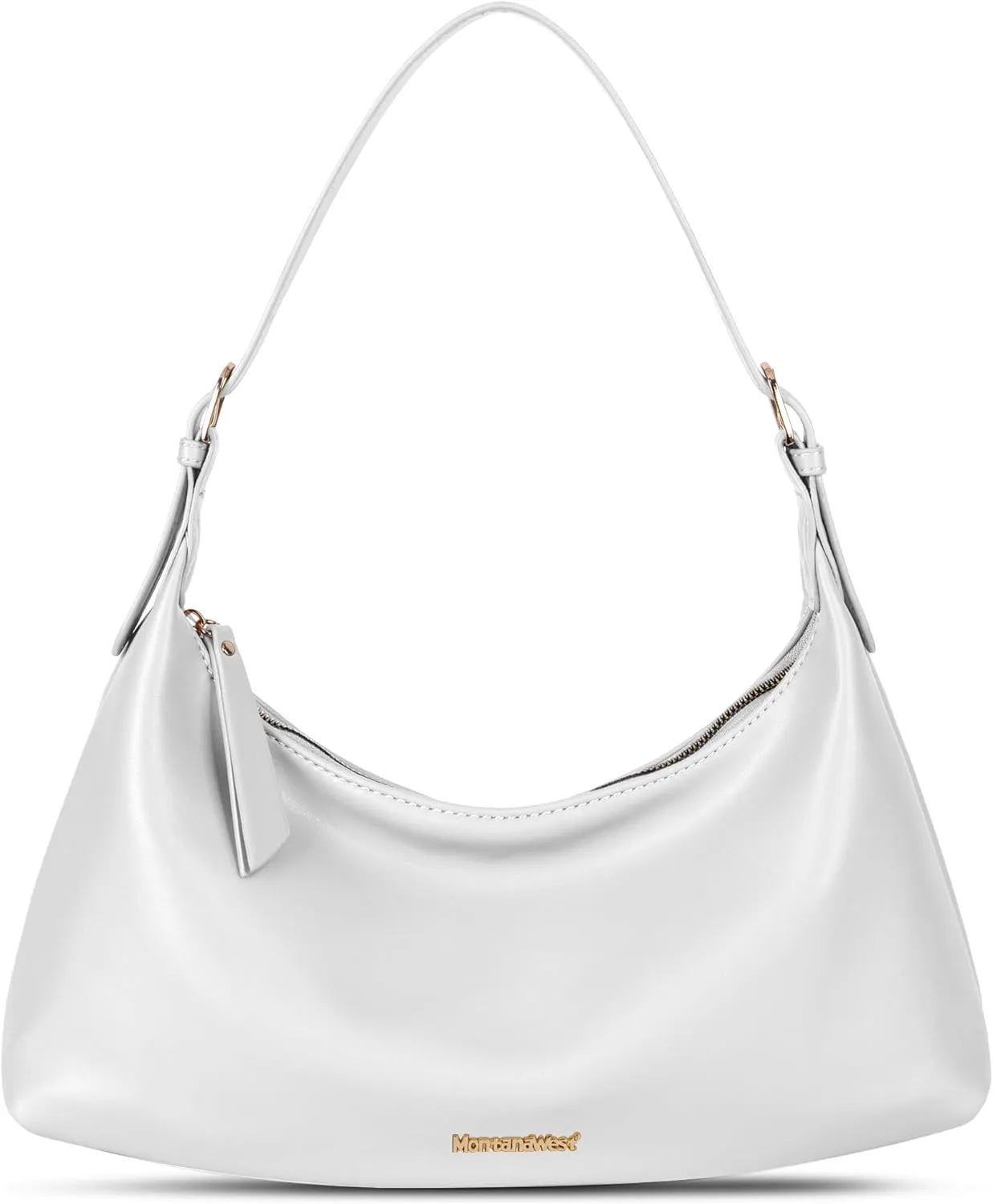 Montana West MEDIUM Shoulder Purses for Women Crescent Hobo Bags Trendy Purses