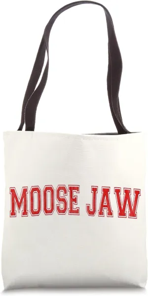 Moose Jaw Canada - Moose Jaw Saskatchewan Varsity Tote Bag