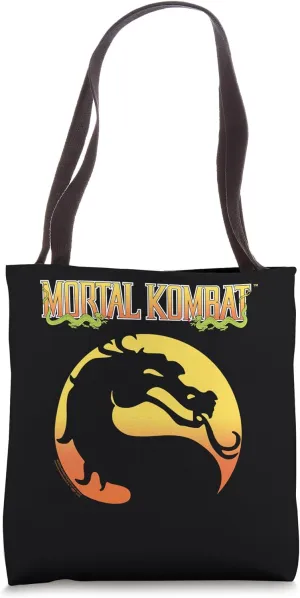 Mortal Kombat Klassic Logo Tote Bag