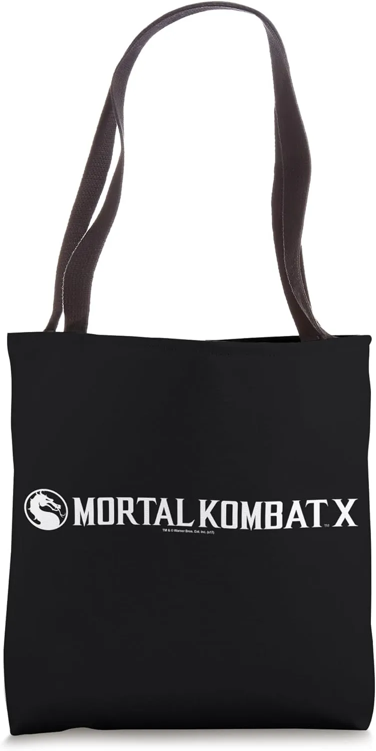 Mortal Kombat X Horizontal Logo Tote Bag