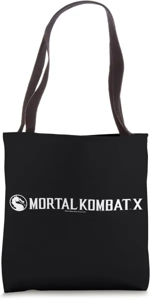 Mortal Kombat X Horizontal Logo Tote Bag