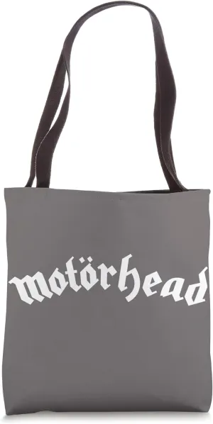 Motörhead – White Logo On Asphalt Tote Bag