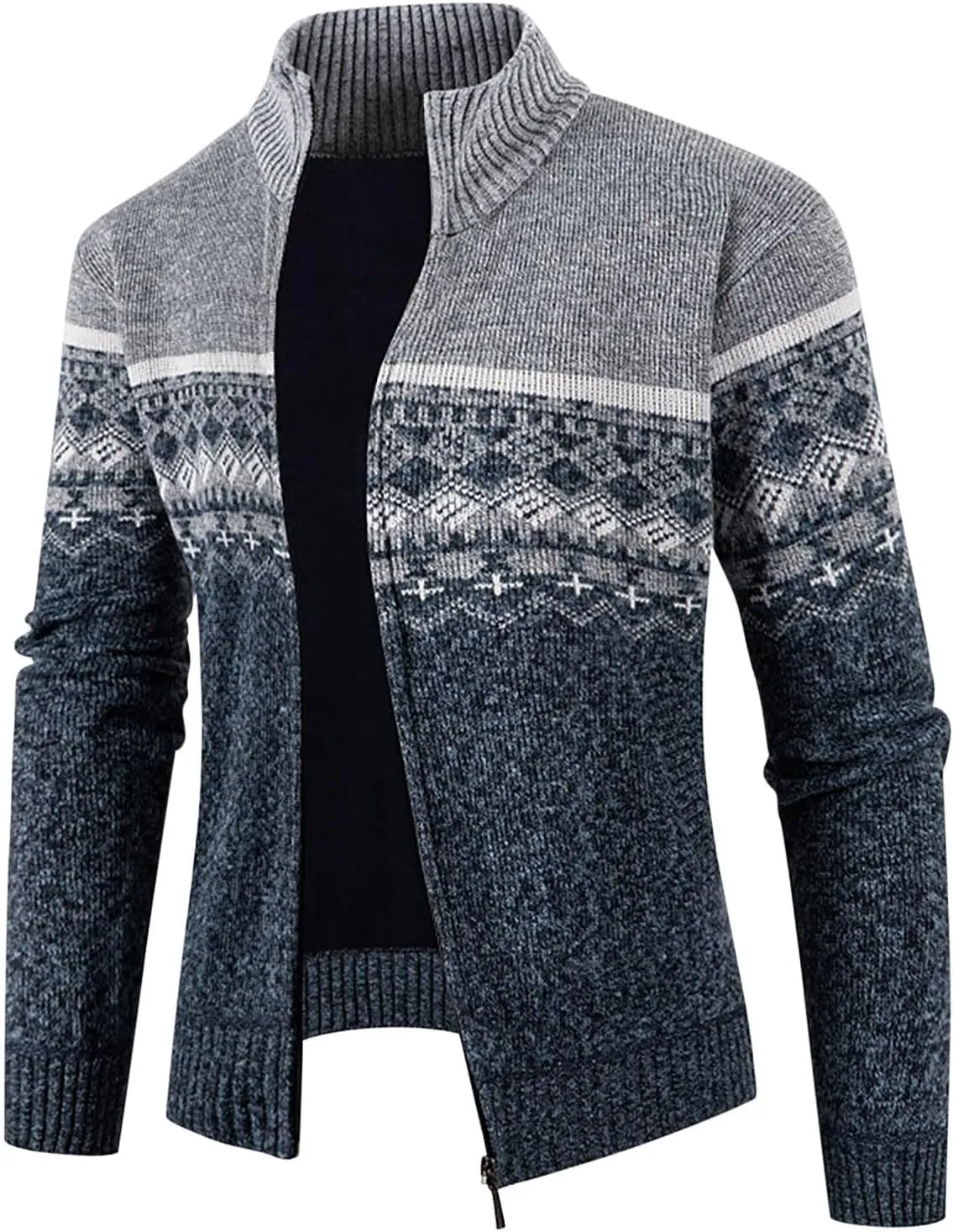 Muscularfit Lightweight Sweaters Shirts for Men Slim Fit Long Sleeve Causal Color Block Sweatshirt Coats Outdoor Fashion 2024