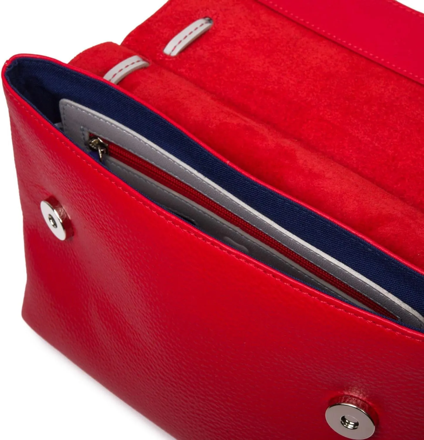mywalit Rio Flapover Handbag - Leather, Adjustable Strap, Slip Pockets, Zip Pocket, Fits a Kindle