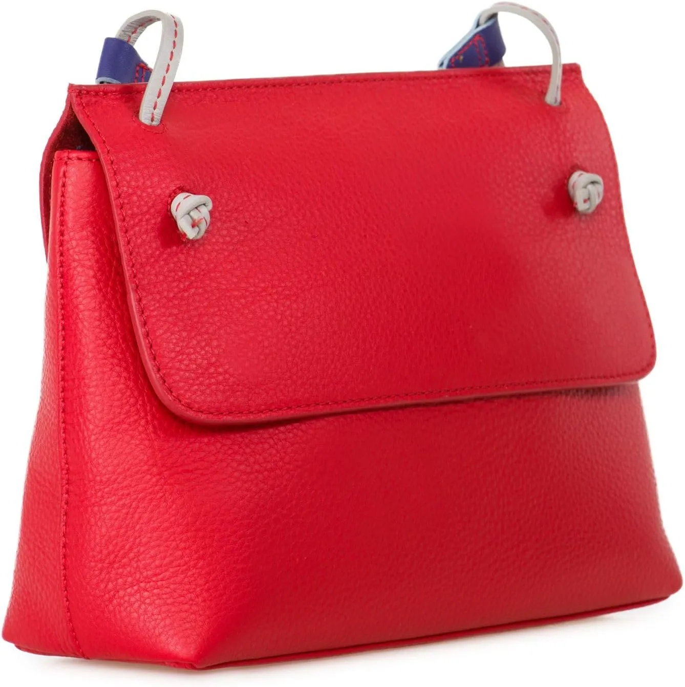 mywalit Rio Flapover Handbag - Leather, Adjustable Strap, Slip Pockets, Zip Pocket, Fits a Kindle