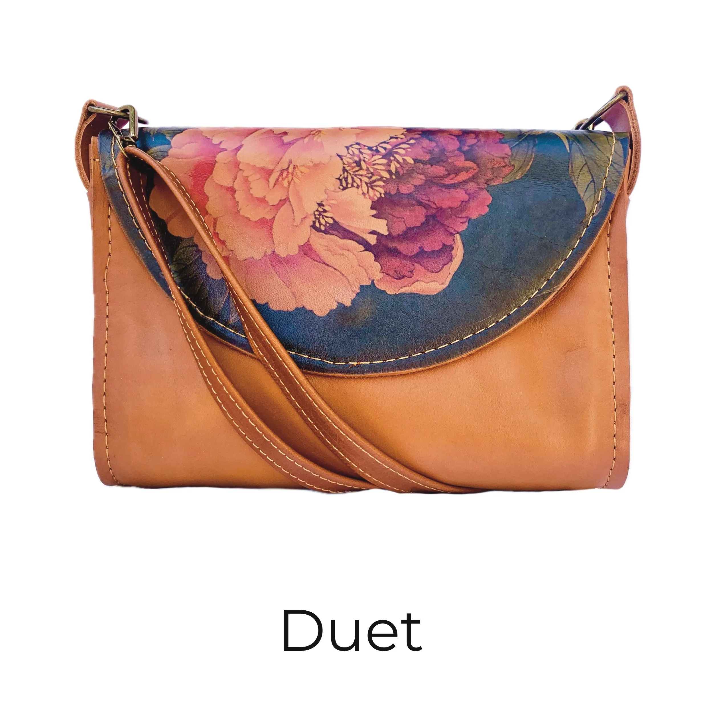 Natural Peonies - Messenger bags