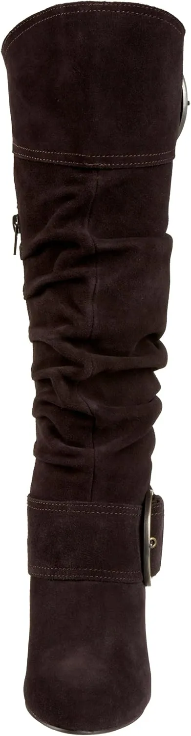 Naughty Monkey Women's D Ring Suede Boot