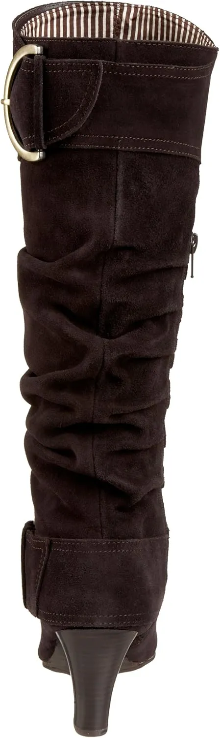 Naughty Monkey Women's D Ring Suede Boot