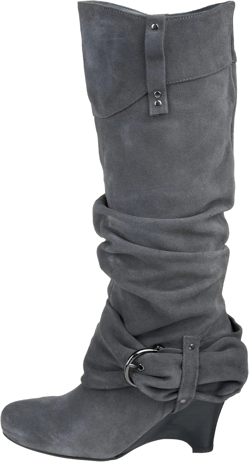 Naughty Monkey Women's Rounded Up Suede Boot